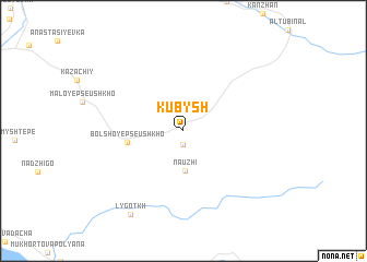 map of (( Kubysh ))