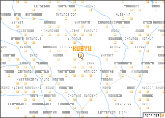 map of Kubyu