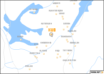 map of Kūb