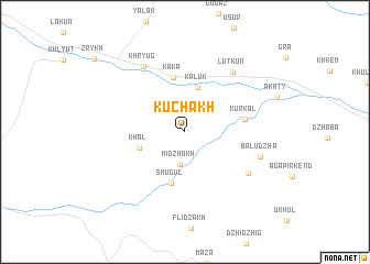 map of Kuchakh