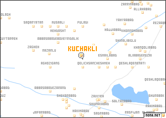 map of Kūchaklī