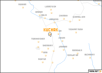 map of Kʼuchʼak