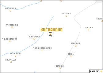 map of Kuchanovo