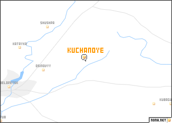 map of Kuchanoye