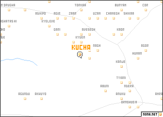 map of Kucha