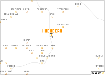 map of Kuchecan