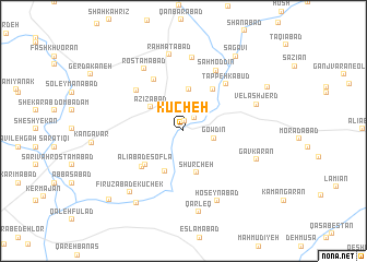 map of Kūcheh