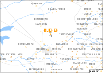 map of Kūchek