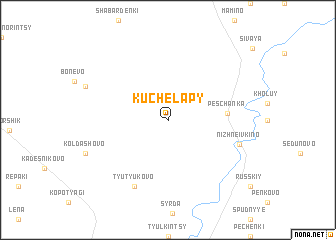 map of Kuchelapy