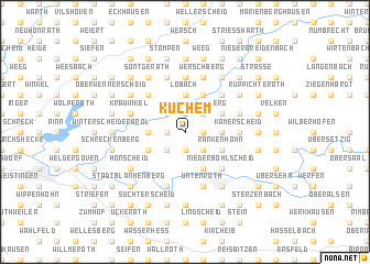 map of Kuchem