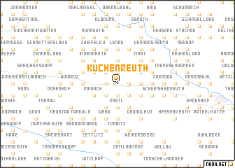 map of Kuchenreuth