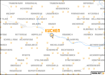 map of Küchen