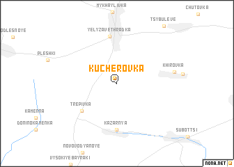 map of Kucherovka