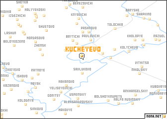 map of Kucheyevo