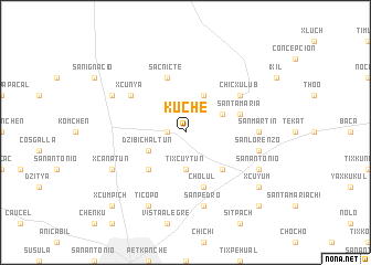 map of Kuché