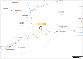 map of Kuchh