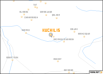 map of Kūchīlīs