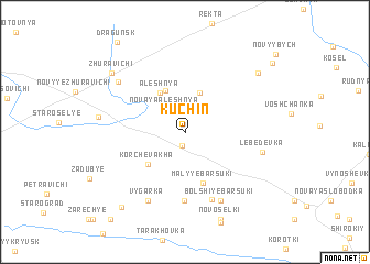 map of Kuchin