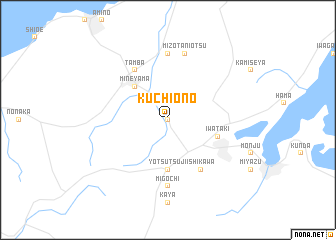 map of Kuchi-ōno