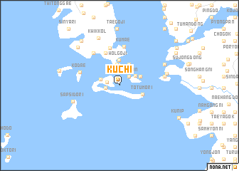 map of Kuch\