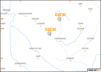 map of Kuchi