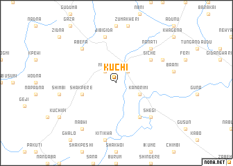 map of Kuchi