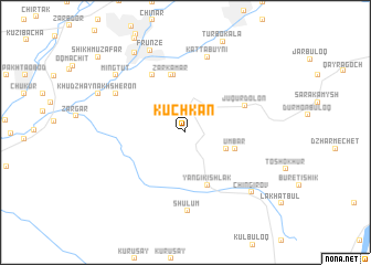 map of Kuchkan