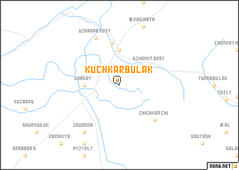 map of Kuchkarbulak