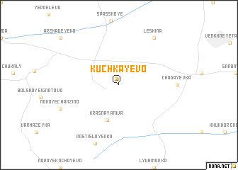map of Kuchkayevo