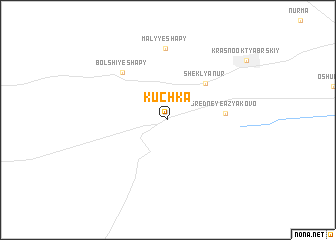map of Kuchka