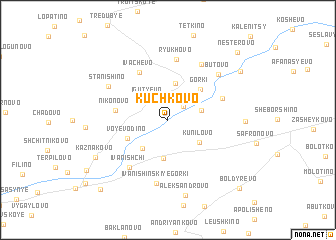 map of Kuchkovo