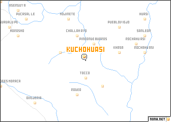 map of Kucho Huasi