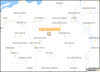 map of Kuchuk Ass