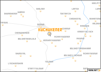 map of Kuchuk-Ener