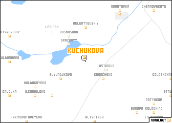 map of Kuchukova