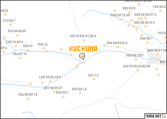 map of Kuchuma