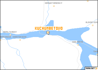 map of Kuchumbetovo