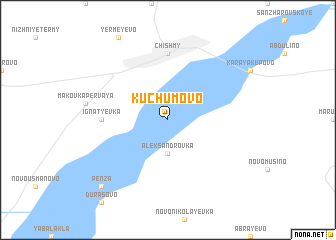 map of Kuchumovo