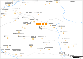 map of Kučica