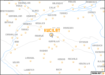 map of Kučilat