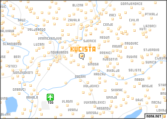 map of Kucišta