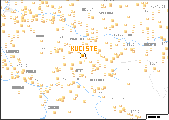 map of Kućište