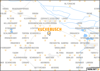 map of Kückebusch