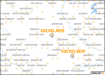 map of Kückelheim