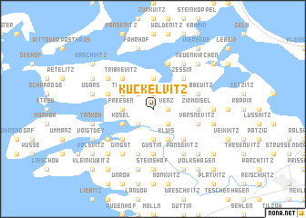 map of Kuckelvitz