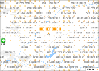 map of Kuckenbach