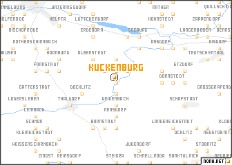 map of Kuckenburg