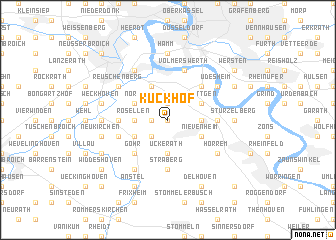 map of Kuckhof