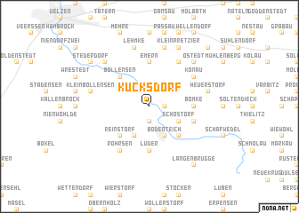 map of Kucksdorf