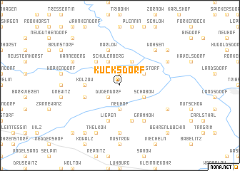 map of Kucksdorf